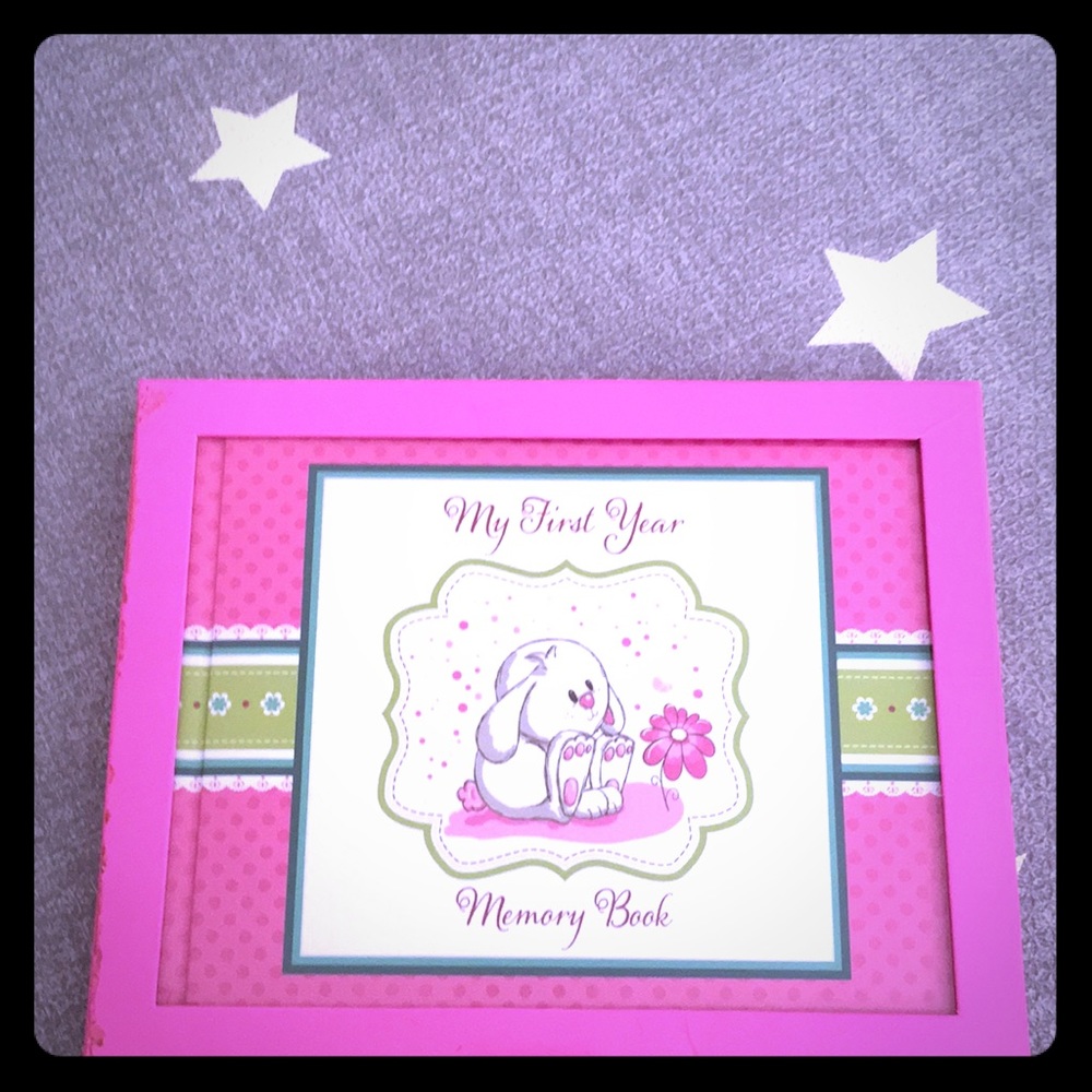 My first year memory book